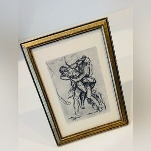 Giovanni GianLorenzo Bernini Fine Art Print Antique Original Vintage 1940s Italy